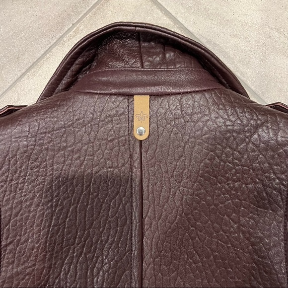 Aritzia Mackage Rumer Jacket Merlot Size XS - Picture 6 of 11